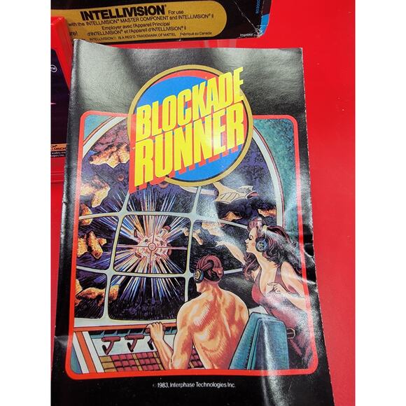 Blockade Runner (Intellivision, 1983), CIB - Picture 4 of 6
